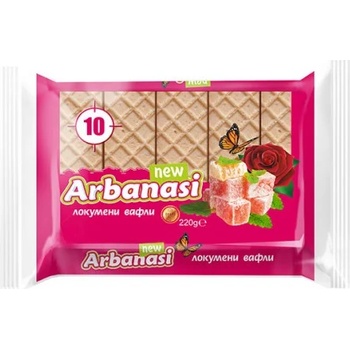 Локумени вафли Арбанаси 220гр