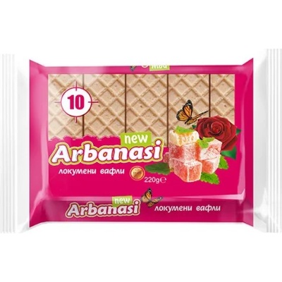 Локумени вафли Арбанаси 220гр
