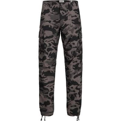 JACK & JONES Панталони Jack and Jones Men's Barkley Cargo Trousers - Grey