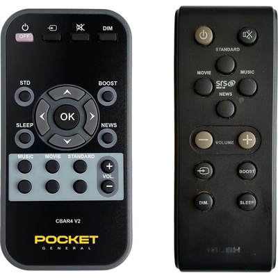 GENERAL Bush cbar4 v2 - дистанционно управление дубликат (cbar4 v2)