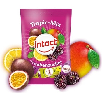 Intact sáček hroznový cukr TROPIC MIX pastil. 100 g