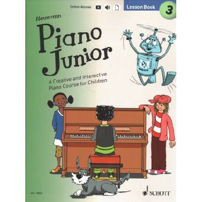 PIANO JUNIOR LESSON BOOK 3 VOL 3 HEUMANN HANS-GUENTE Paperback
