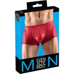 Svenjoyment - мъжки боксерки push-up - лъскави - червени - L - lovesexshop