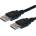Yealink USB2 кабел, USB-A, 2.5 м, черен (USB2-2.5M)