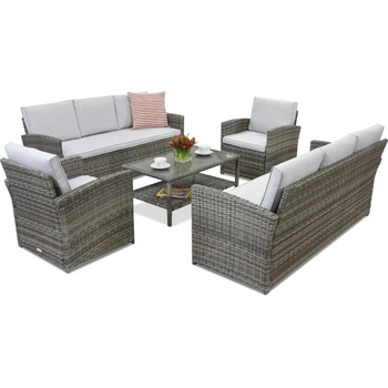 Garden Point Градински мебели Monaco Coffee 8 Garden Point сив (GAP326-10)