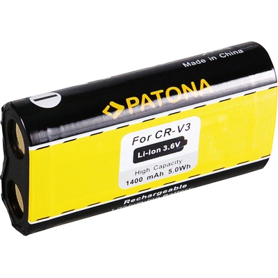 Батерия CR-V3 / LB-01 за Canon PowerShot A60 / Pentax Optio 230 / Olympus D100, 1400 mAh (1062)