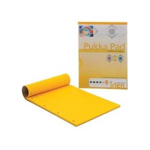 Pukka Pad Пад на редове жълт А4 100л