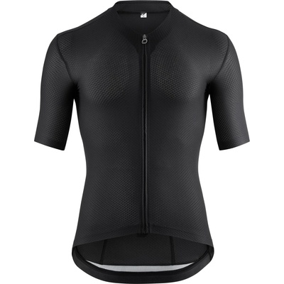 ASSOS Мъжка фланелка с къс ръкав за колоездене ASSOS Equipe R Jersey S11 Cycling jersey - Black Series - размер XL (056-3627-0115)