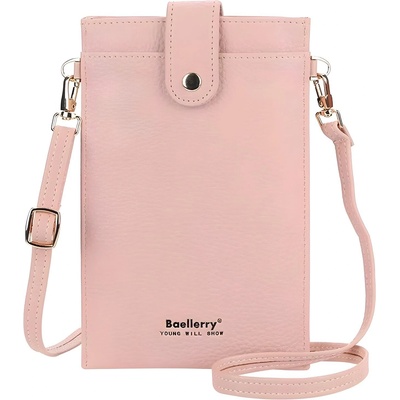 HARAHU Портфейл през рамо Baellerry VA-35740 - Светло Розова KP35740 (VA-35740)
