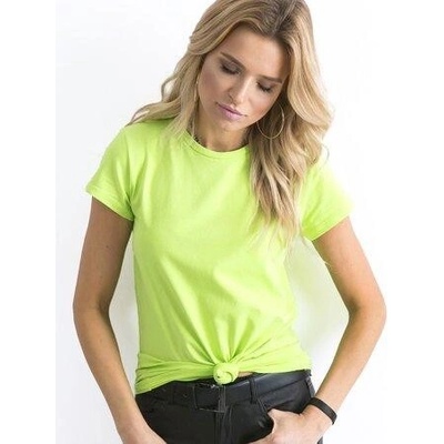 Fashionhunters Tričko RV-TS-4623.84 vápna
