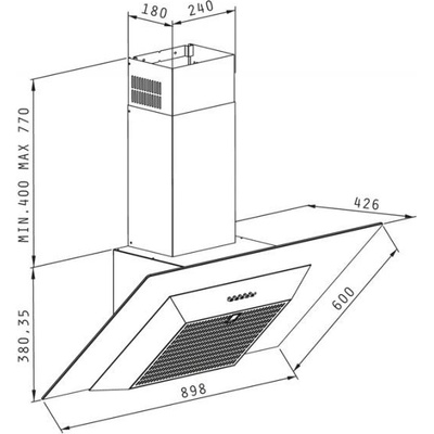Pyramis Абсорбатор PYRAMIS, AFFIUSO premium (AFFIUSO premium)