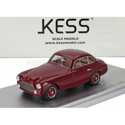 KESS MODEL FERRARI 166 sn027S INTER TOURING COUPE 1949 BORDEAUX 1:43
