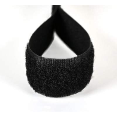 Takoy Suchý zip plyš černý 2 cm