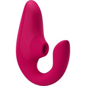 Womanizer Blend - G-точка вибратор и стимулатор за клитор (розов)