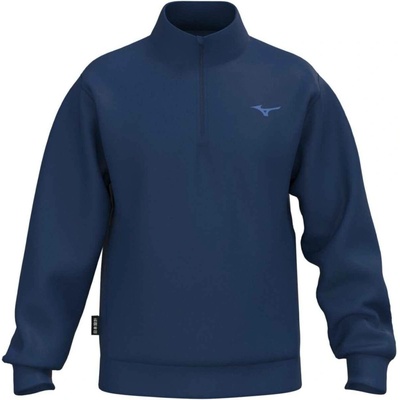 Mizuno Athletic 1/4 Zip top modrá