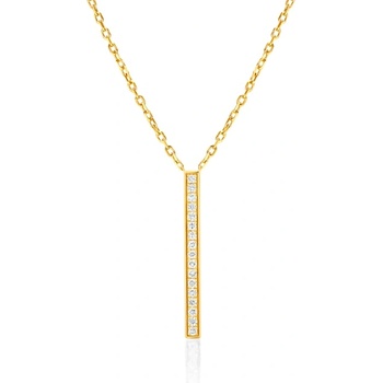 SAVICKI Колие Savicki: злато. диаманти