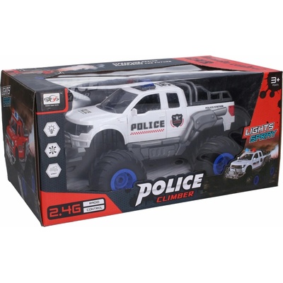 Wiky Auto terénní policejní s efekty RC na dálkové ovládání 41,5 cm