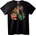 NOONEBRAND Тениска Як Маскиран Воин - 7XL, Black