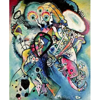 Obrazy - Kandinsky, Wassily: Kompozice č. 218 - reprodukce obrazu