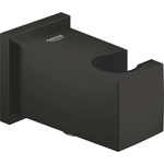 Grohe Euphoria Cube - Коляно за душ с държач, матово черно 263702430 (263702430)