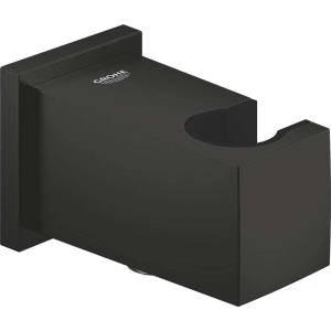 Grohe Euphoria Cube - Коляно за душ с държач, матово черно 263702430 (263702430)
