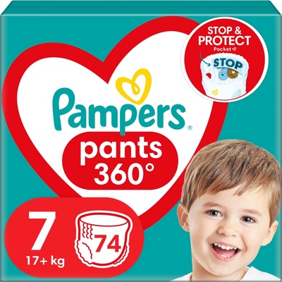 Pampers Active Baby Pants 7 17+ kg 74 ks