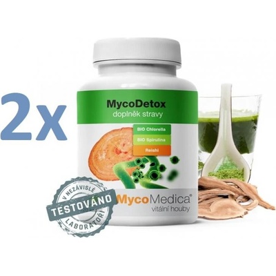 MycoMedica MycoDetox 2 x 120 kapsúl