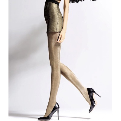 Knittex Punčochové kalhoty BRILLIANCE 50 DEN GOLD zlatá
