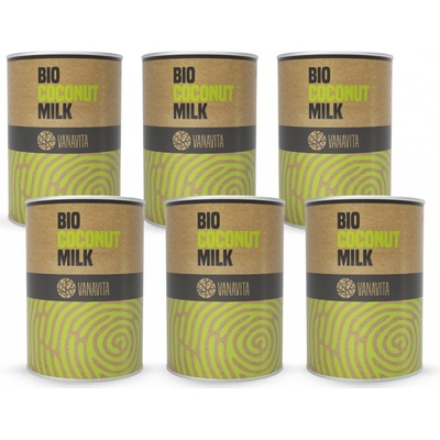 VanaVita BIO Kokosové mlieko 6 x 400 ml