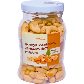 FitStream Kešu mandle arašidy natur 220 g
