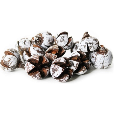 Šišky natural bělené malé rozvité - 60 g