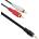 DeTech Аудио Кабел DeTech 3.5 - 2RCA 3m (18074)