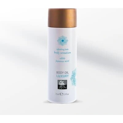 Shiatsu Luxusný telový olej jedlý Japonská mäta 75 ml