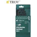 TROY Комплект шестограмни ключове / troy 26220 / (t 26220)