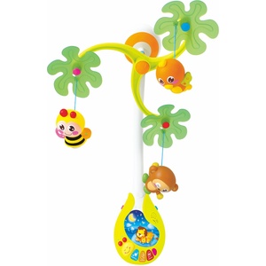 Hola Toys Музикална въртележка и лампа Hola toys - Джунгла (H818) - ozone