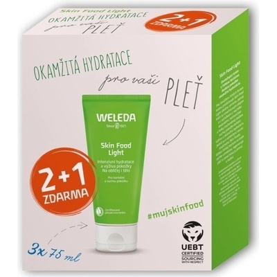 Weleda Skin Food Light Multipack 3 x 75 ml – Zbozi.Blesk.cz