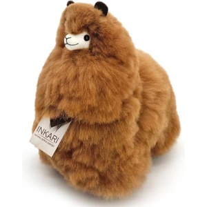 Inkari INKARI Плюшена играчка Алпака Medium Hazelnut 32cm (INK3011)