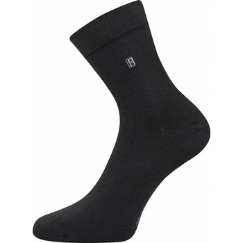 Lonka Společenské ponožky DAGLES balení 3 stejné páry černá