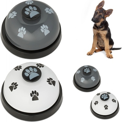 Relaxdays sada 4 zvonků pro výcvik domácích mazlíčků relaxdays