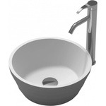 Inter Ceramic Elis 38x38 cm matt white/gray (3837G)