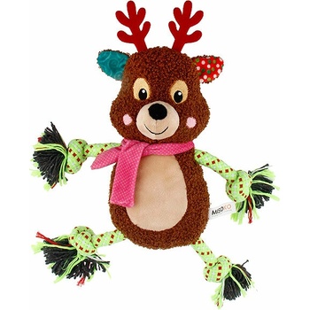Misoko & Co plyšový vianočný pískací sob 27 x 10 x 10 cm