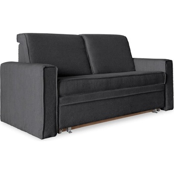 Miuform Тъмно сив разтегателен диван 168 cm Lucky Lucy - Miuform (1351PO34)