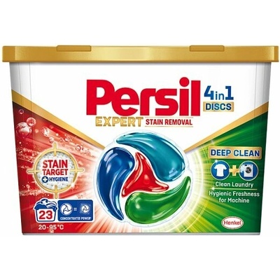 Persil Discs 4in1 Deep Clean Expert Stain Removal pracie kapsule 23 PD