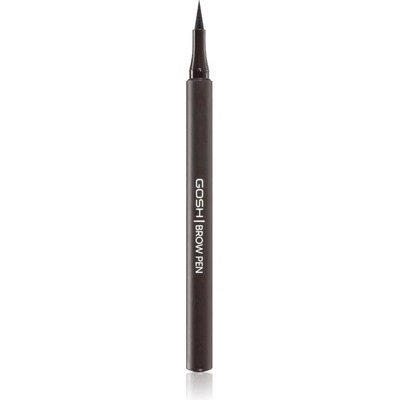 Gosh Brow Pen маркер за вежди цвят Grey Brown 1, 1ml