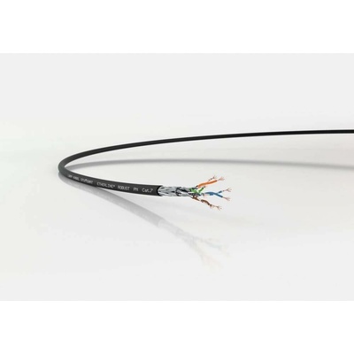Lapp 2170452 300 ethernetový síťový kabel ETHERLINE® ROBUST 4 x 2 x 0.25 mm² černá 300 m