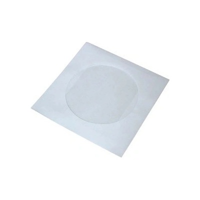 OBÁLKA PAPÍROVÁ NA CD 125 x 125 mm s okénkem Logo