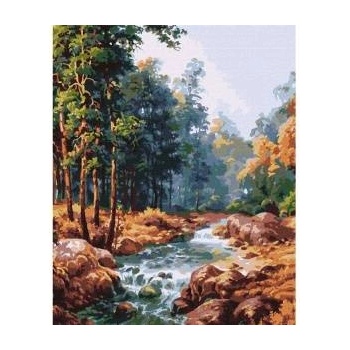 Ideyka Painting by numbers 40x50 cm KHO2882 Carpathian fountain AP0076