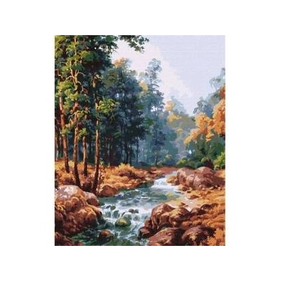 Ideyka Painting by numbers 40x50 cm KHO2882 Carpathian fountain AP0076