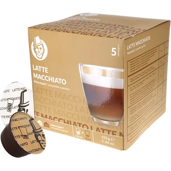 Kaffekapslen Latte Macchiato - Кафе за всеки ден - 16 капсули за Dolce Gusto