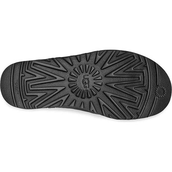 Ugg Кожени чехли UGG Classic Short II в черно с равна подметка с изолация 1016223. BLK (1016223.BLK)